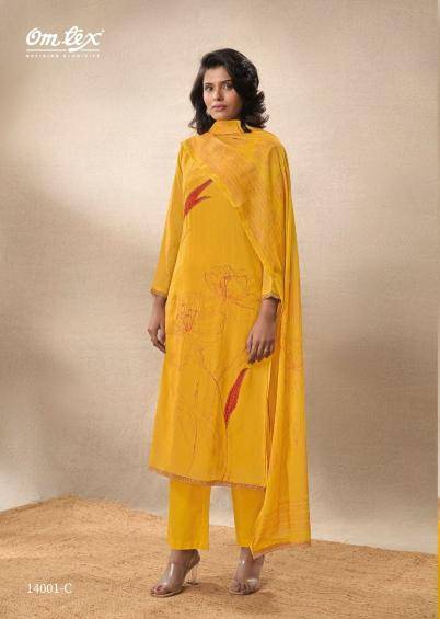 Omtex amudha 2095 Dress materials manufacturers in India